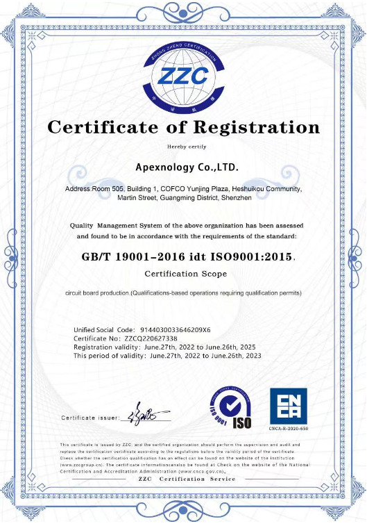 Certificate-ISO 9001